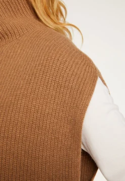 Montagut Cashmere blend sleeveless high-neck sweater - Dalya