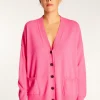 Montagut Cashmere buttoned vest - Ariel