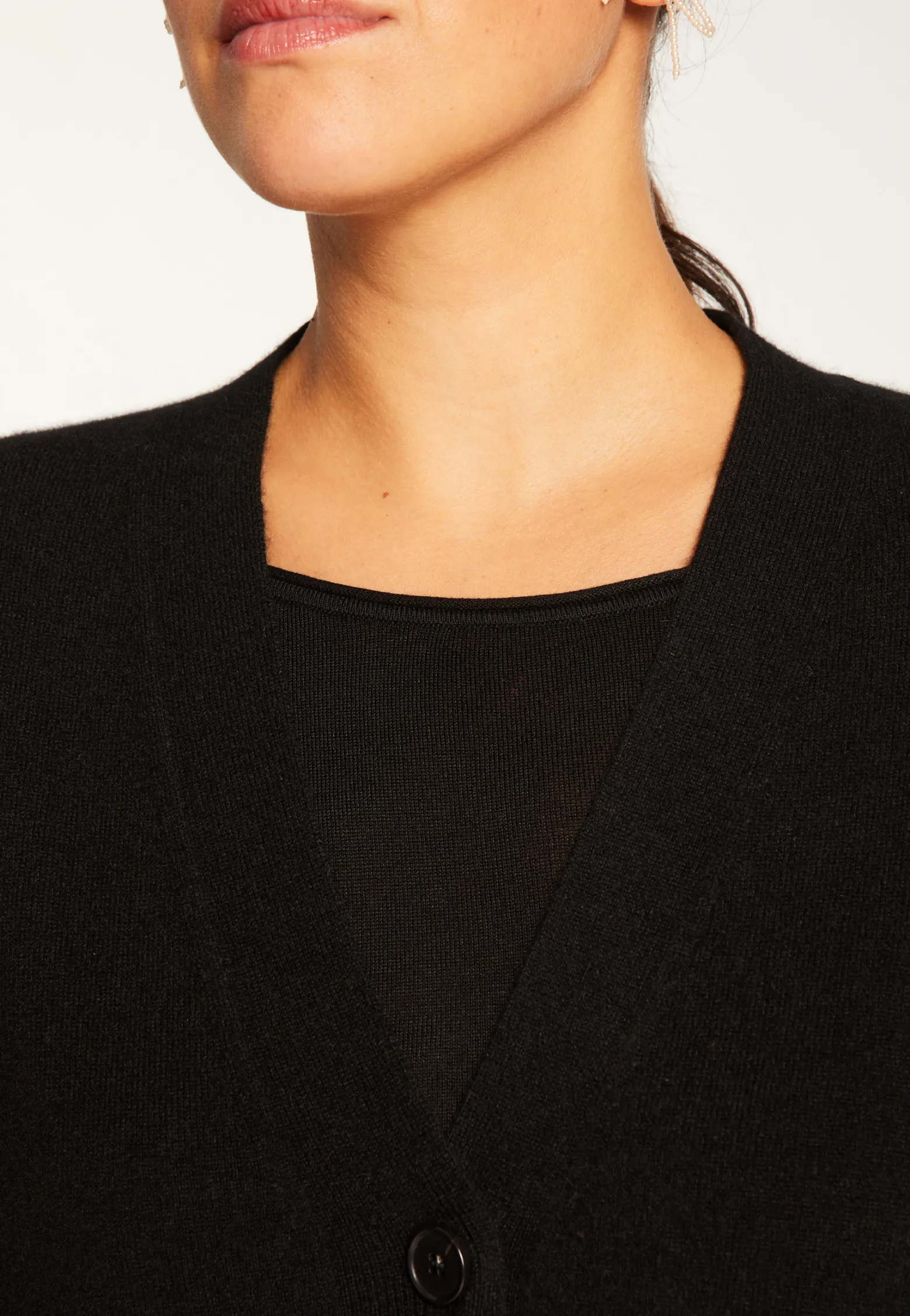 Montagut Cashmere buttoned vest - Ariel
