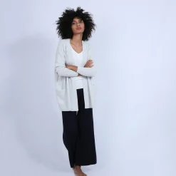 Montagut Cashmere cardigan with pockets - Hazel
