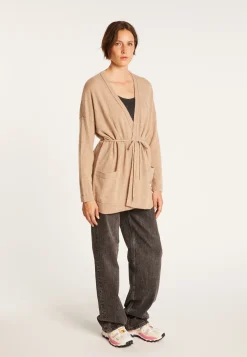 Montagut Cashmere cardigan with pockets - Hazel