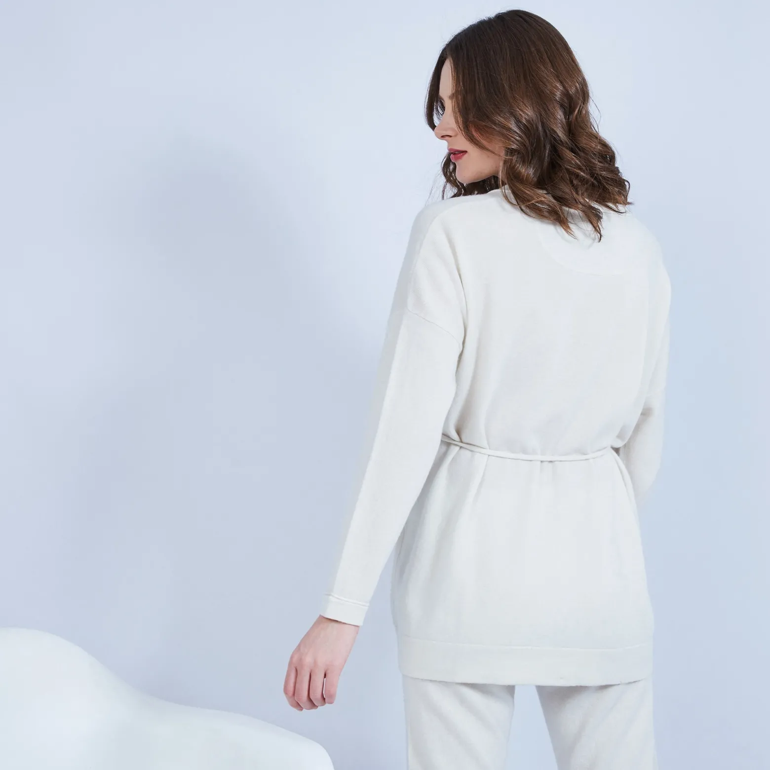 Montagut Cashmere cardigan with pockets - Hazel