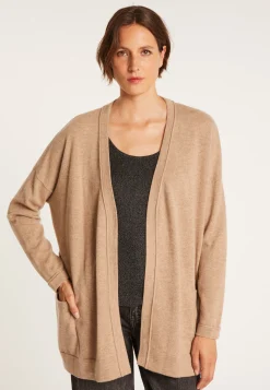 Montagut Cashmere cardigan with pockets - Hazel