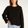 Montagut Cashmere crew neck short sweater - Vicky