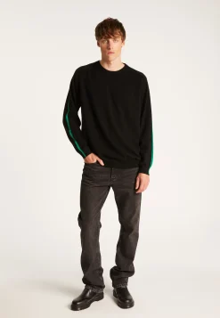 Montagut Cashmere Crewneck Sweater - Tauled