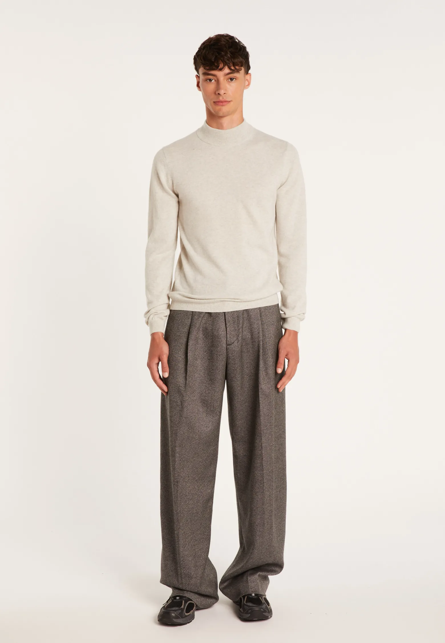 Montagut Cashmere high neck sweater - Balzan