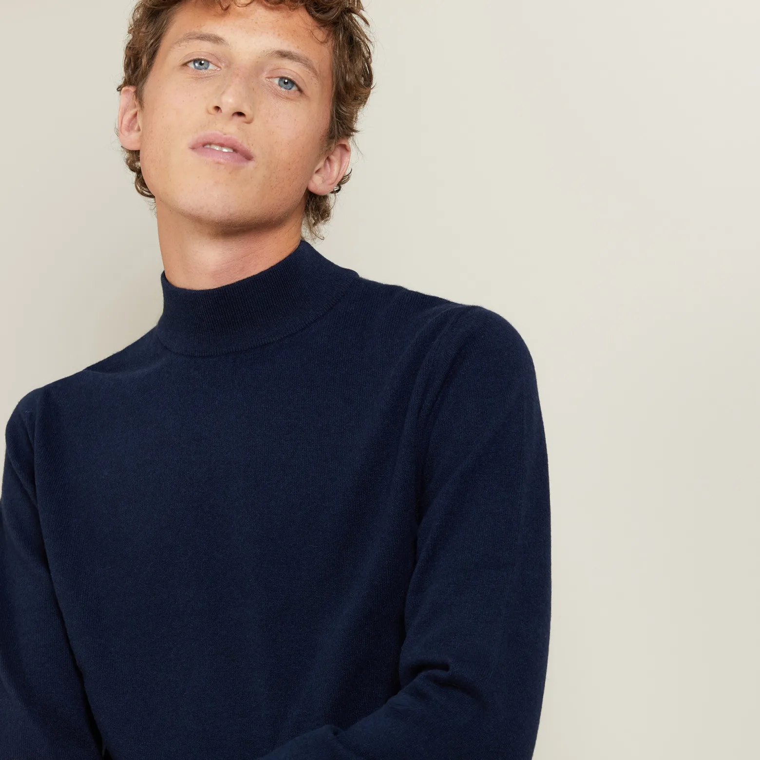 Montagut Cashmere high neck sweater - Balzan