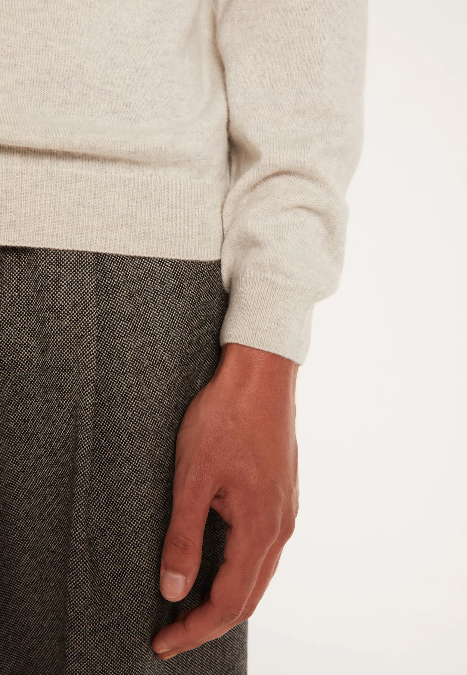 Montagut Cashmere high neck sweater - Balzan