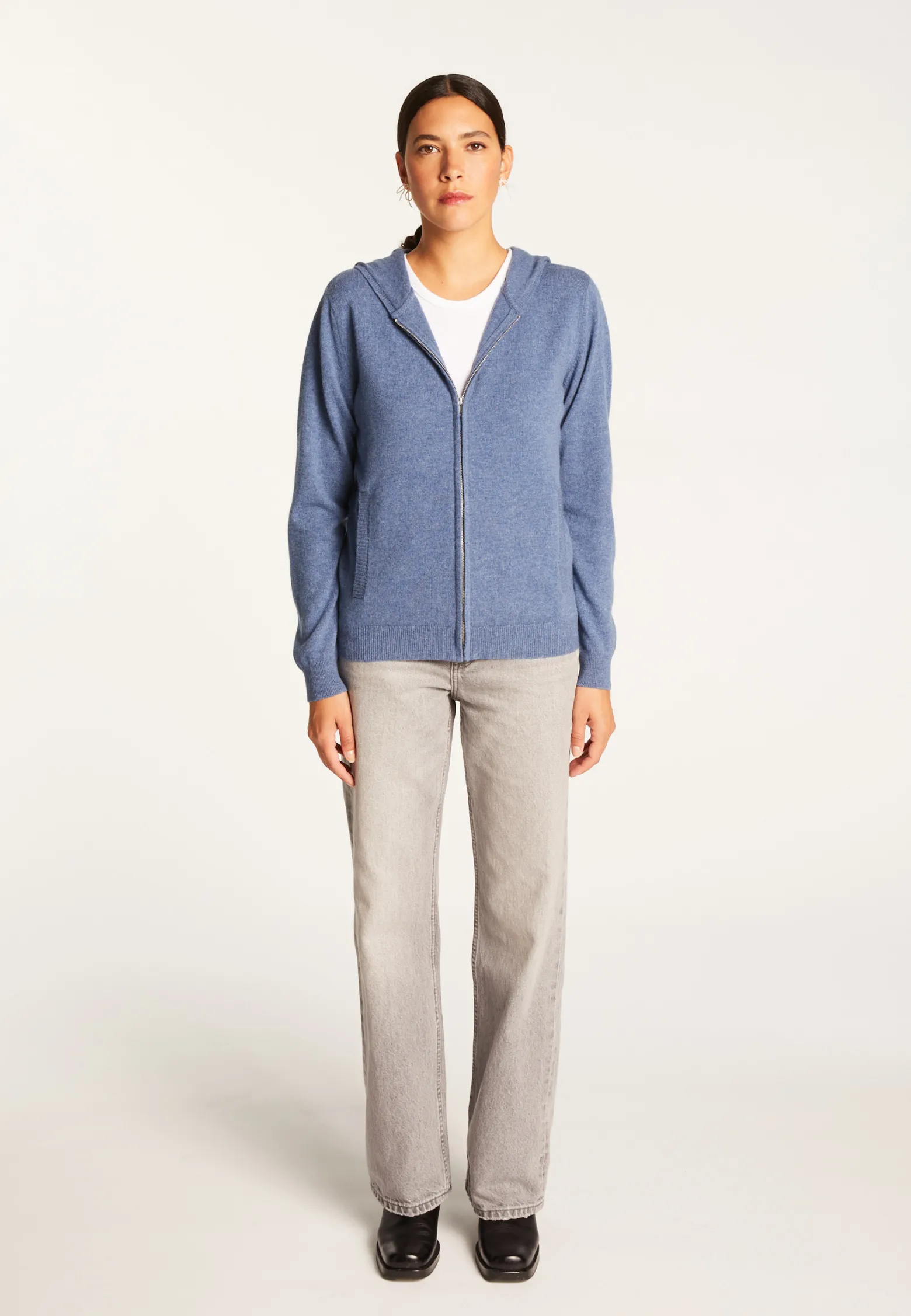 Montagut Cashmere hooded vest - Orus