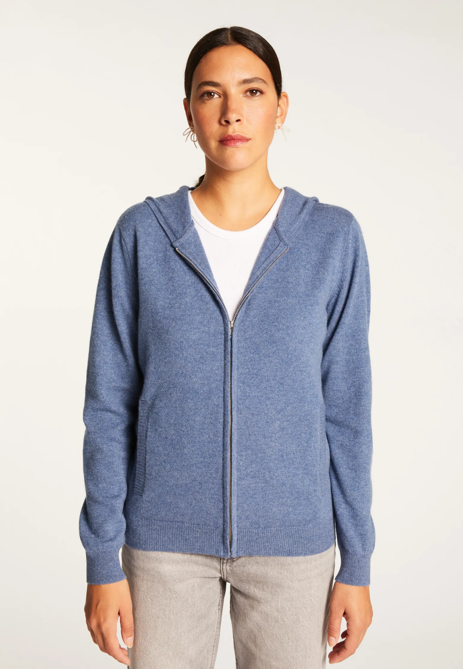Montagut Cashmere hooded vest - Orus