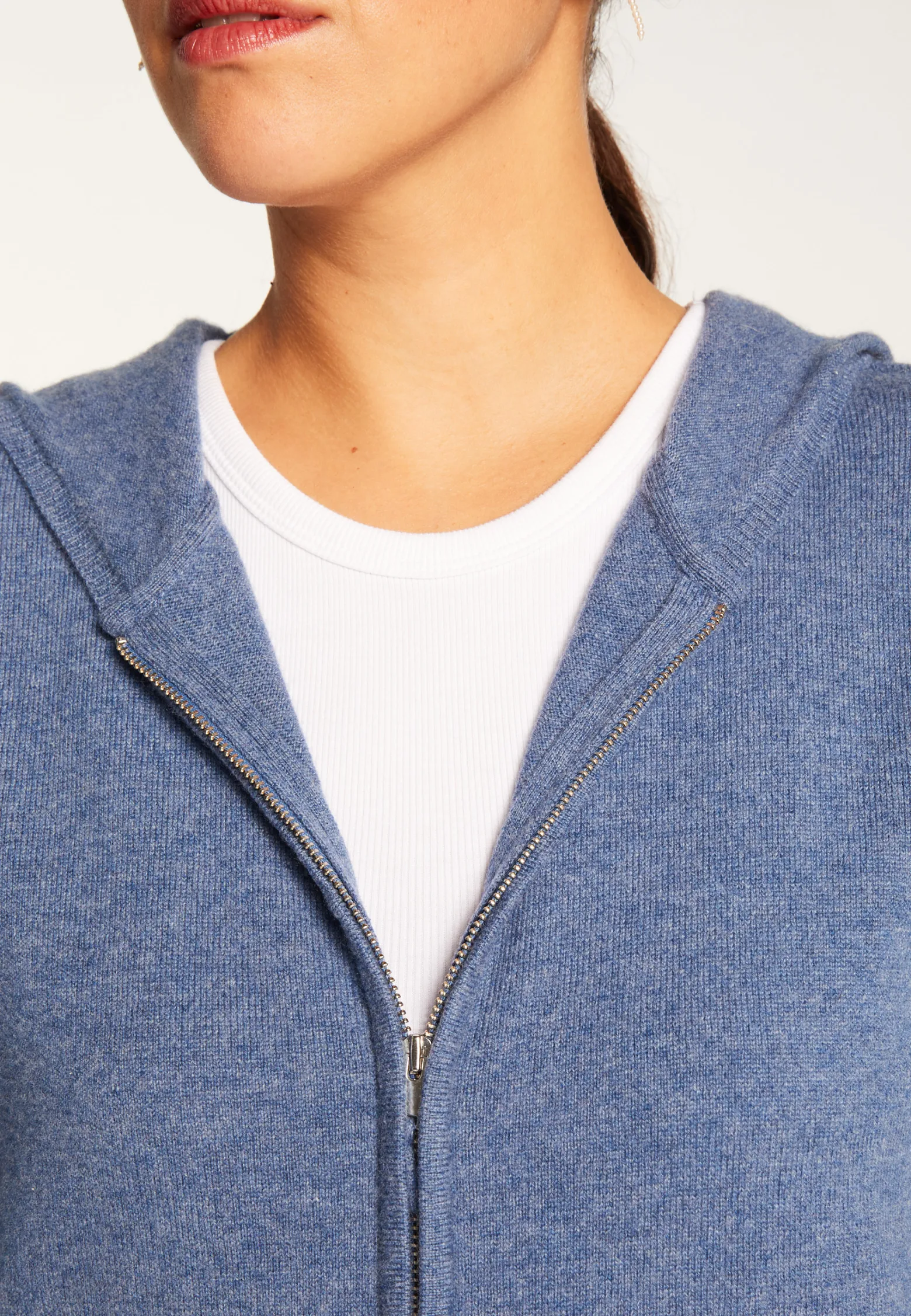 Montagut Cashmere hooded vest - Orus