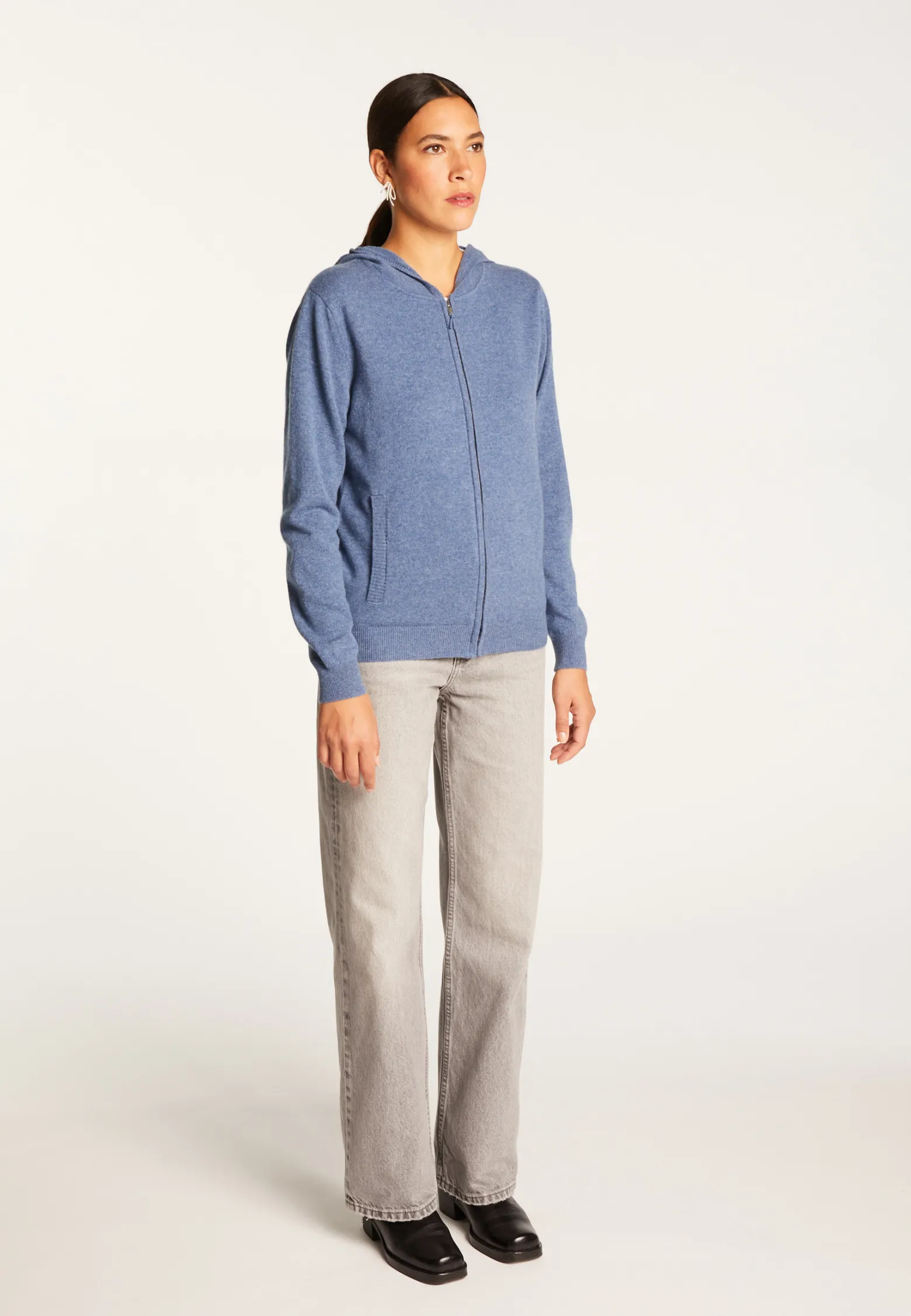 Montagut Cashmere hooded vest - Orus