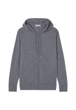 Montagut Cashmere hooded zip cardigan - Emilien