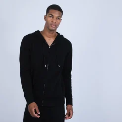 Montagut Cashmere Hooded Zip Sweatshirt - Owen