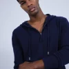 Montagut Cashmere Hooded Zip Sweatshirt - Owen