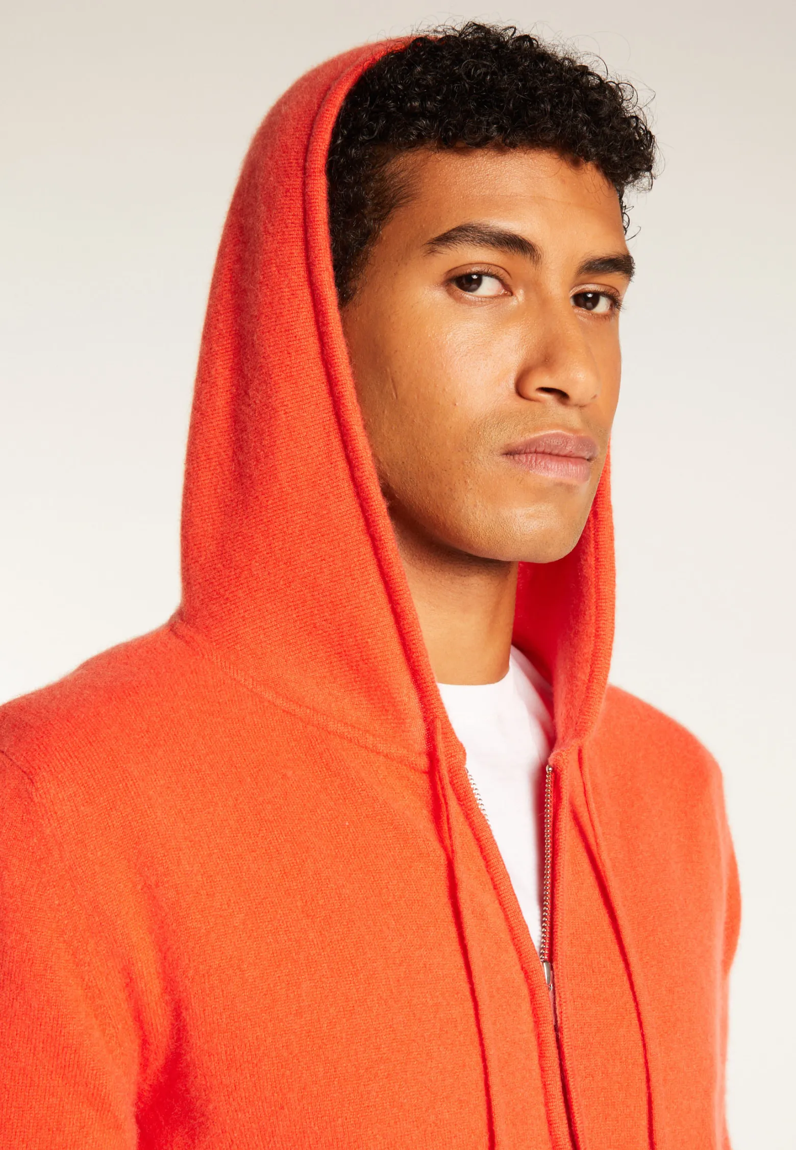 Montagut Cashmere Hooded Zip-Up Jacket - Emilien
