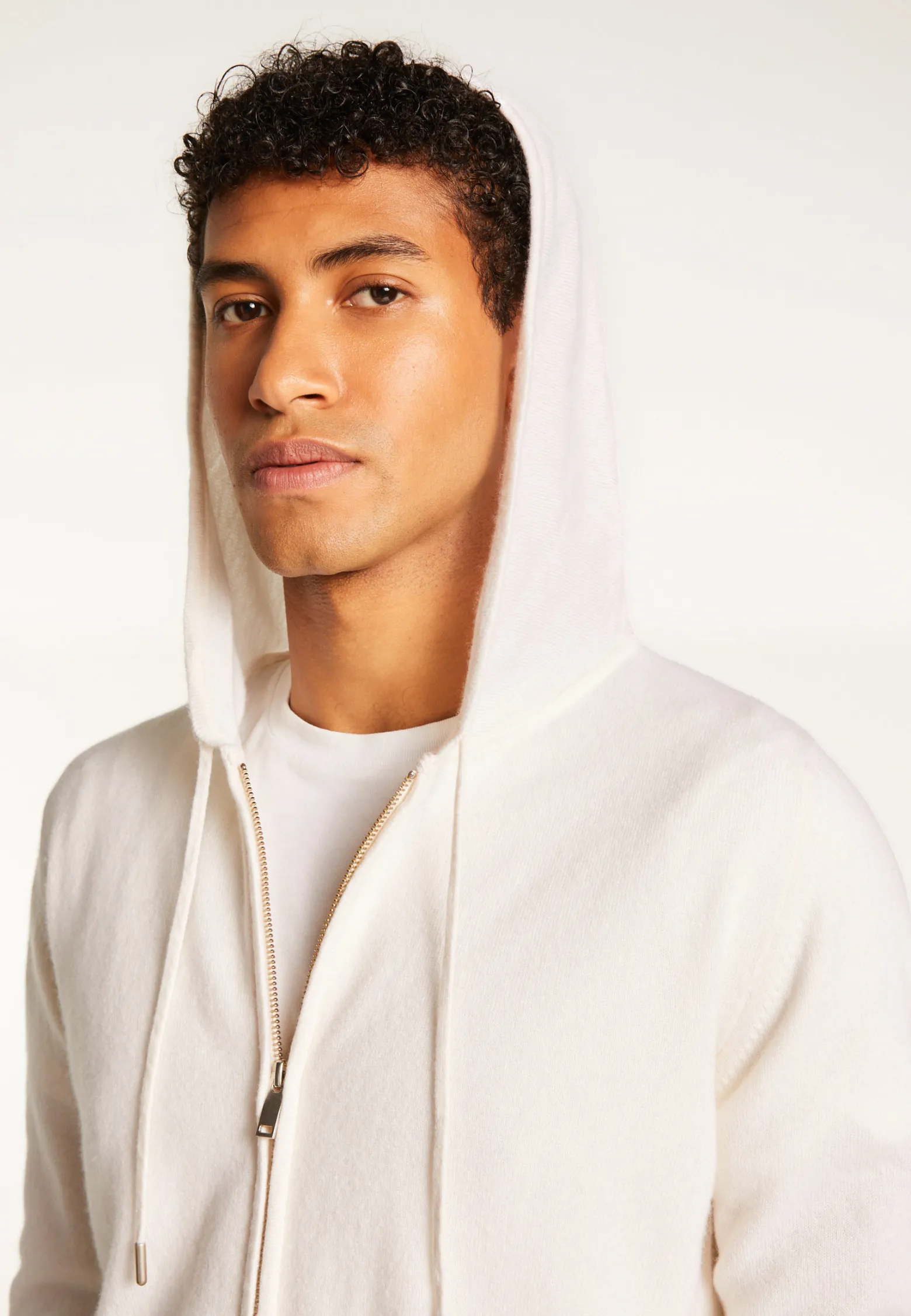 Montagut Cashmere Hooded Zip-Up Jacket - Emilien