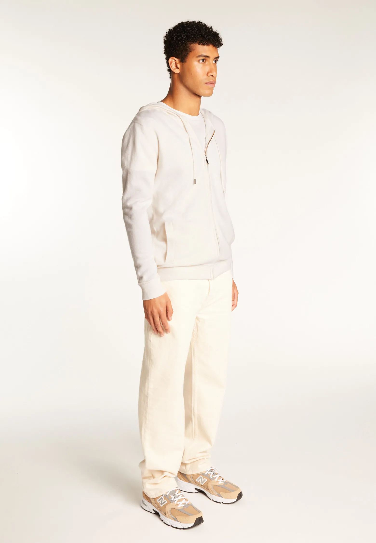 Montagut Cashmere Hooded Zip-Up Jacket - Emilien