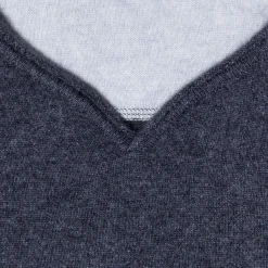 Montagut Cashmere jumper with grandad neckline - Olivier