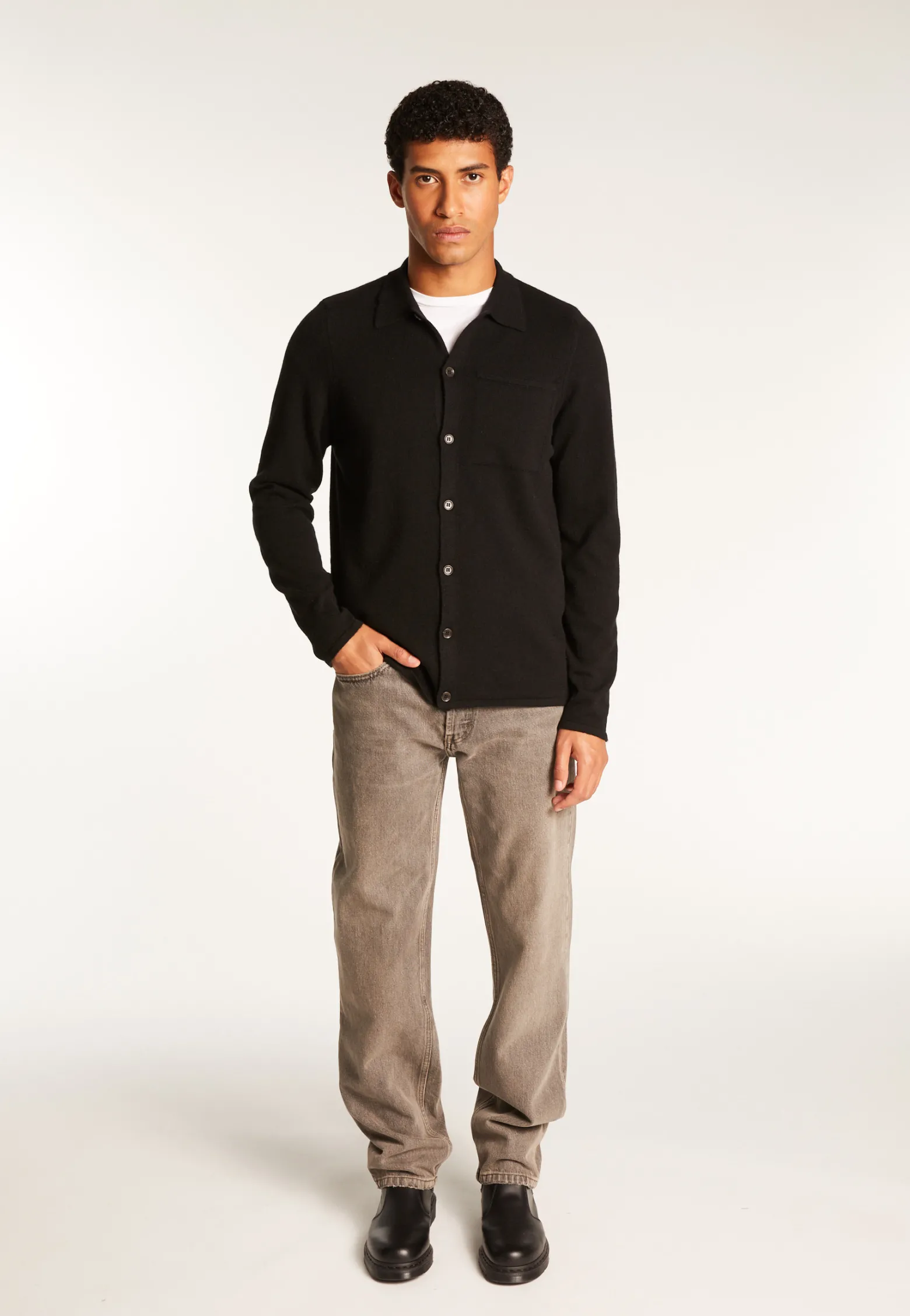 Montagut Cashmere Overshirt - Tahim