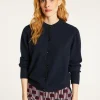 Montagut Cashmere round neck buttoned cardigan - Ari