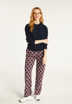 Montagut Cashmere round neck buttoned cardigan - Ari