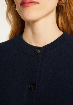 Montagut Cashmere round neck buttoned cardigan - Ari