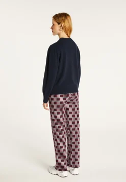 Montagut Cashmere round neck buttoned cardigan - Ari