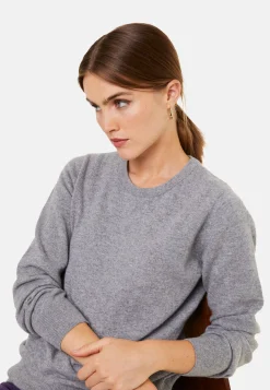 Montagut Cashmere round neck sweater - Abeline