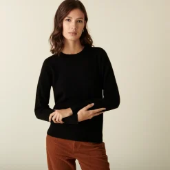 Montagut Cashmere round neck sweater - Abeline