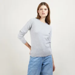 Montagut Cashmere round neck sweater - Abeline