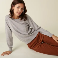 Montagut Cashmere round neck sweater - Abeline