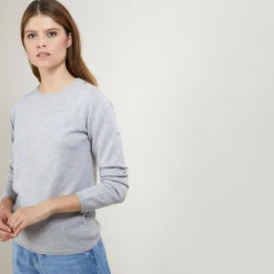 Montagut Cashmere round neck sweater - Abeline