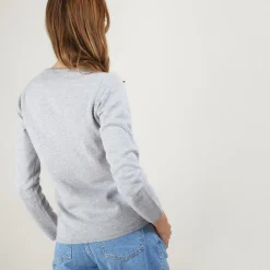 Montagut Cashmere round neck sweater - Abeline