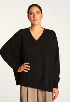 Montagut Cashmere slit sweater - Alienor