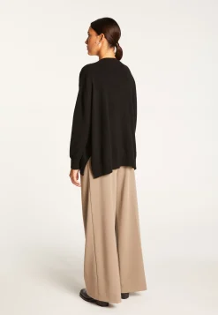 Montagut Cashmere slit sweater - Alienor