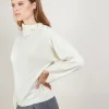 Montagut Cashmere sweater with button-down collar - Gretel bis