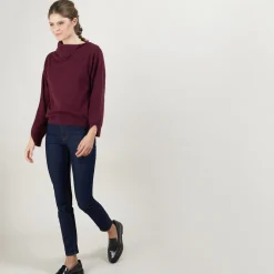 Montagut Cashmere sweater with button-down collar - Gretel bis