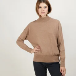 Montagut Cashmere sweater with high neck - Bassa