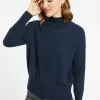 Montagut Cashmere sweater with high neck - Bassa