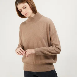 Montagut Cashmere sweater with high neck - Bassa