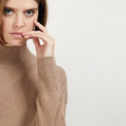Montagut Cashmere sweater with high neck - Bassa
