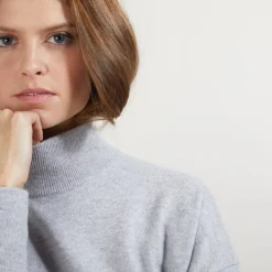 Montagut Cashmere sweater with high neck - Bassa
