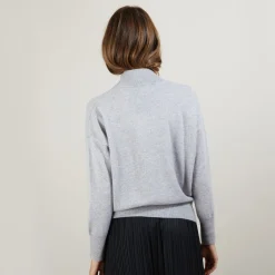 Montagut Cashmere sweater with high neck - Bassa