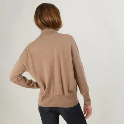 Montagut Cashmere sweater with high neck - Bassa