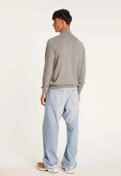 Montagut Cashmere sweater with trucker collar - Emile