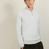 Montagut Cashmere sweater with zip neck - Emile