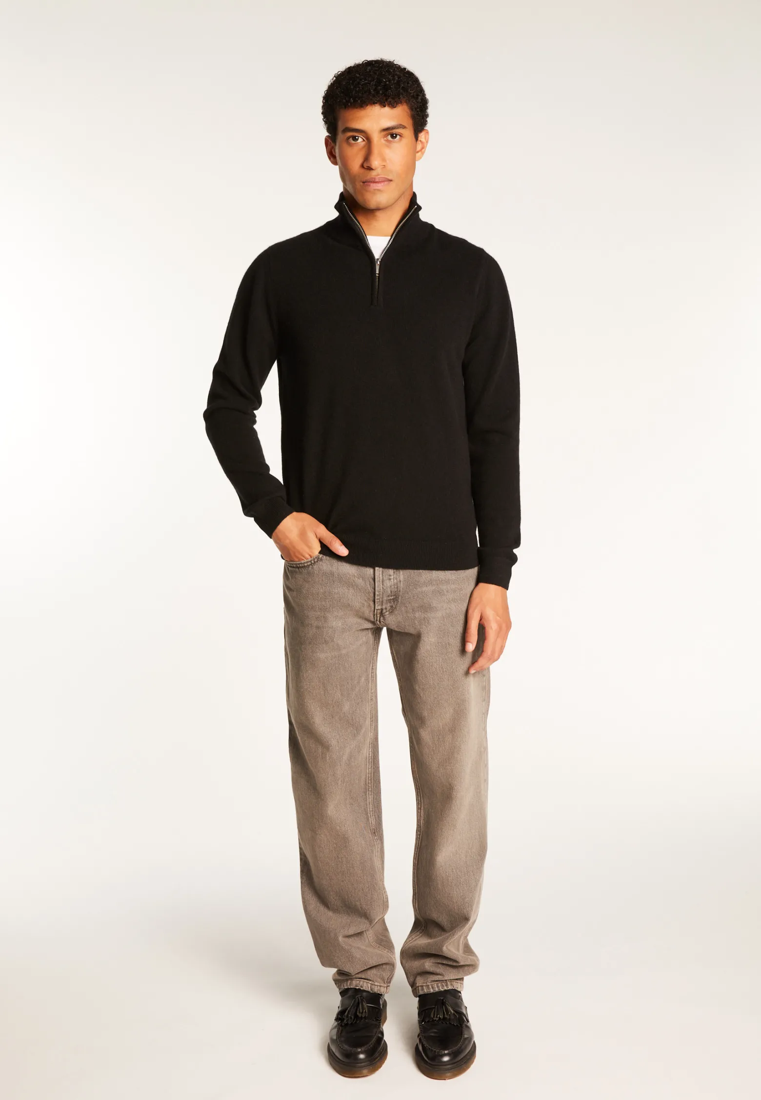 Montagut Cashmere Trucker Sweater - Emile
