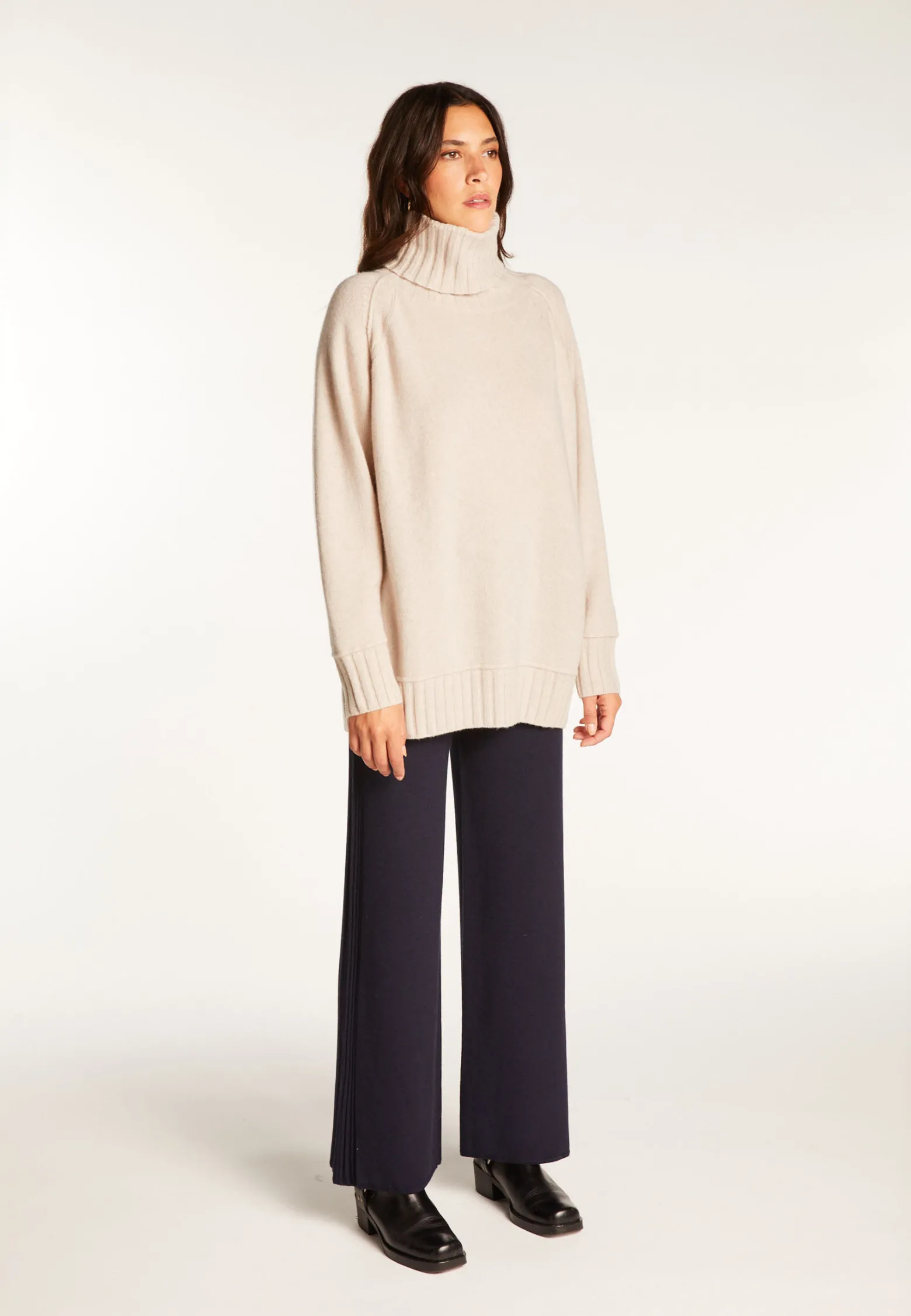 Montagut Cashmere turtleneck sweater - Vilma