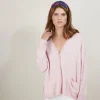Montagut Cashmere V-neck cardigan - Brune